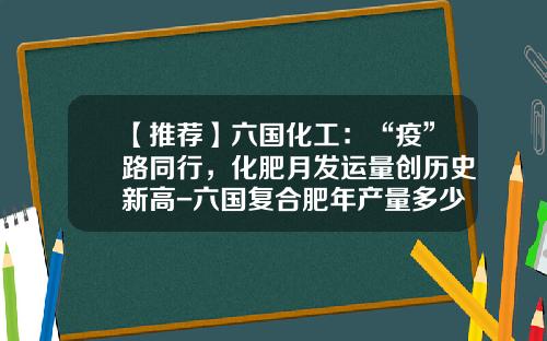 【推荐】六国化工：“疫”路同行，化肥月发运量创历史新高-六国复合肥年产量多少