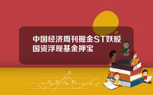 中国经济周刊掘金ST妖股国资浮现基金押宝