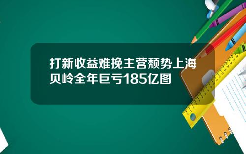 打新收益难挽主营颓势上海贝岭全年巨亏185亿图