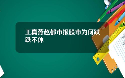 王真燕赵都市报股市为何跌跌不休