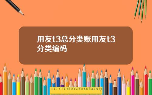 用友t3总分类账用友t3分类编码