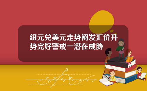 纽元兑美元走势阐发汇价升势完好警戒一潜在威胁