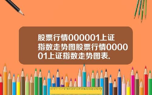 股票行情000001上证指数走势图股票行情000001上证指数走势图表.