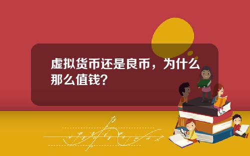 虚拟货币还是良币，为什么那么值钱？