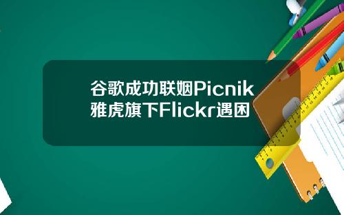 谷歌成功联姻Picnik雅虎旗下Flickr遇困