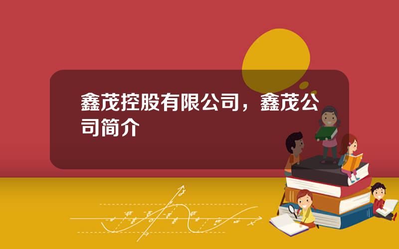 鑫茂控股有限公司，鑫茂公司简介